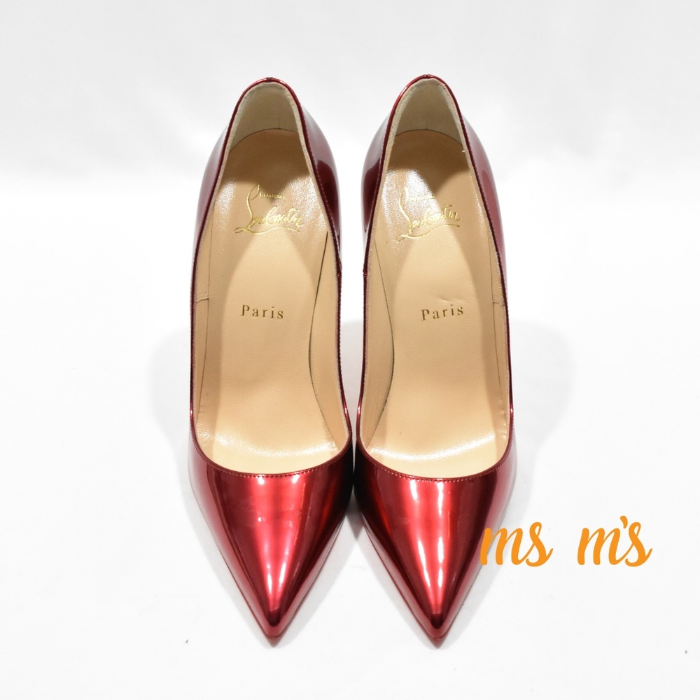 NIB Christian Louboutin So Kate Metallic Pumps - Picture 4 of 7